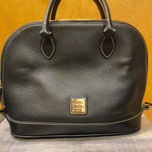 Dooney & Bourke Black Leather Satchel